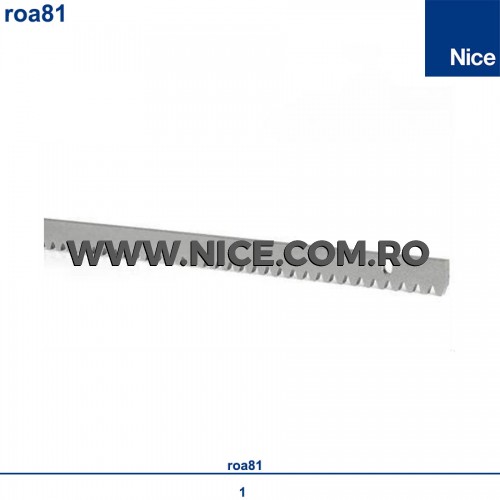 Cremaliera metalica Nice Roa81